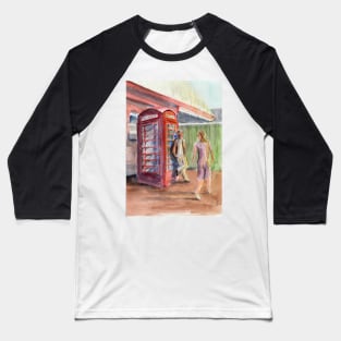 By the Station Phone Baseball T-Shirt